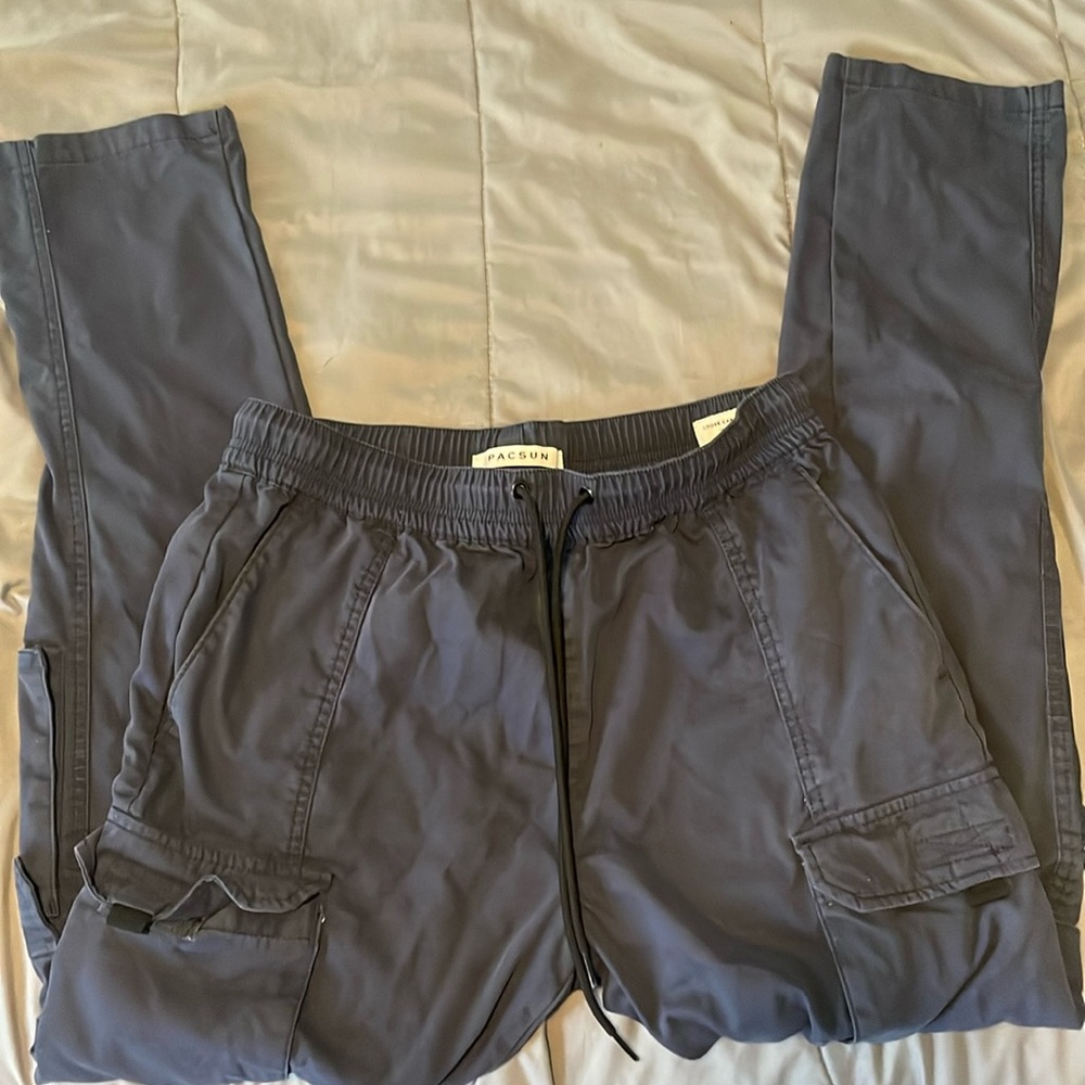 Pacsun cargo navy blue